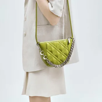 Женская сумка, сумка на цепочке, Женская сумка, модная высококачественная французская маленькая сумка через плечо на одно плечо