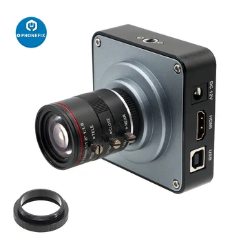 38-Мегапиксельная HDMI-камера 1080P USB HD Потоковая веб-камера с записью 60 кадров в секунду Промышленная камера C/CS-Mount с 6-12 мм или 6-60 мм объективом с переменным фокусным расстоянием